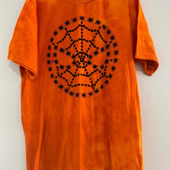 Marvel pre-owned boys Orange T-shirt Size Large. - Picture 2 of 4